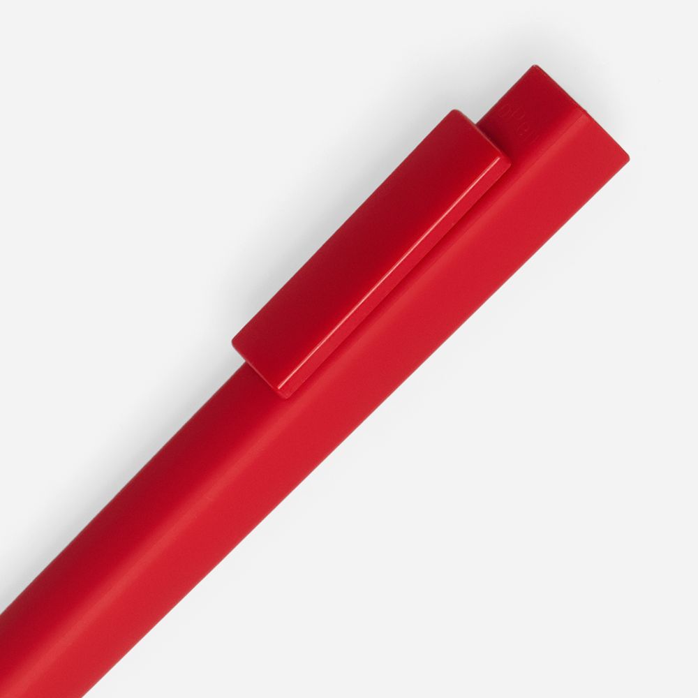 Ручка шариковая Swiper SQ Soft Touch, красная в Смоленске
