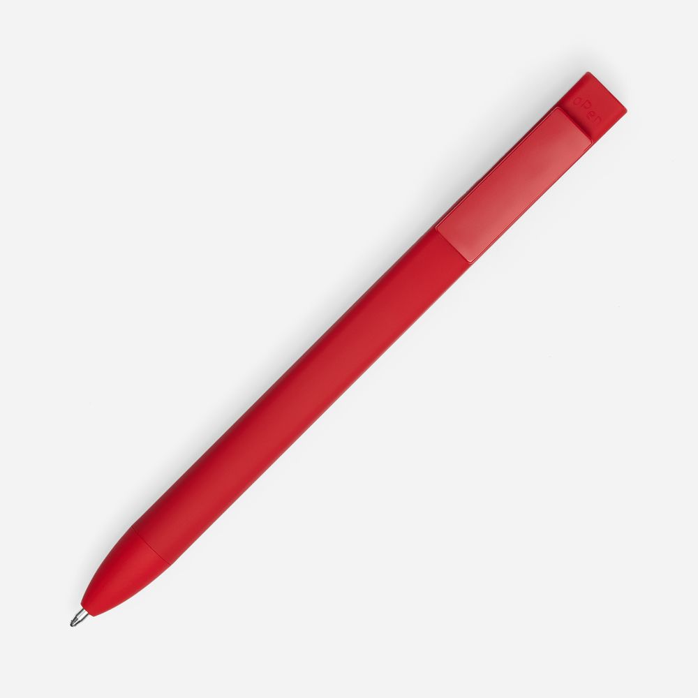 Ручка шариковая Swiper SQ Soft Touch, красная в Смоленске