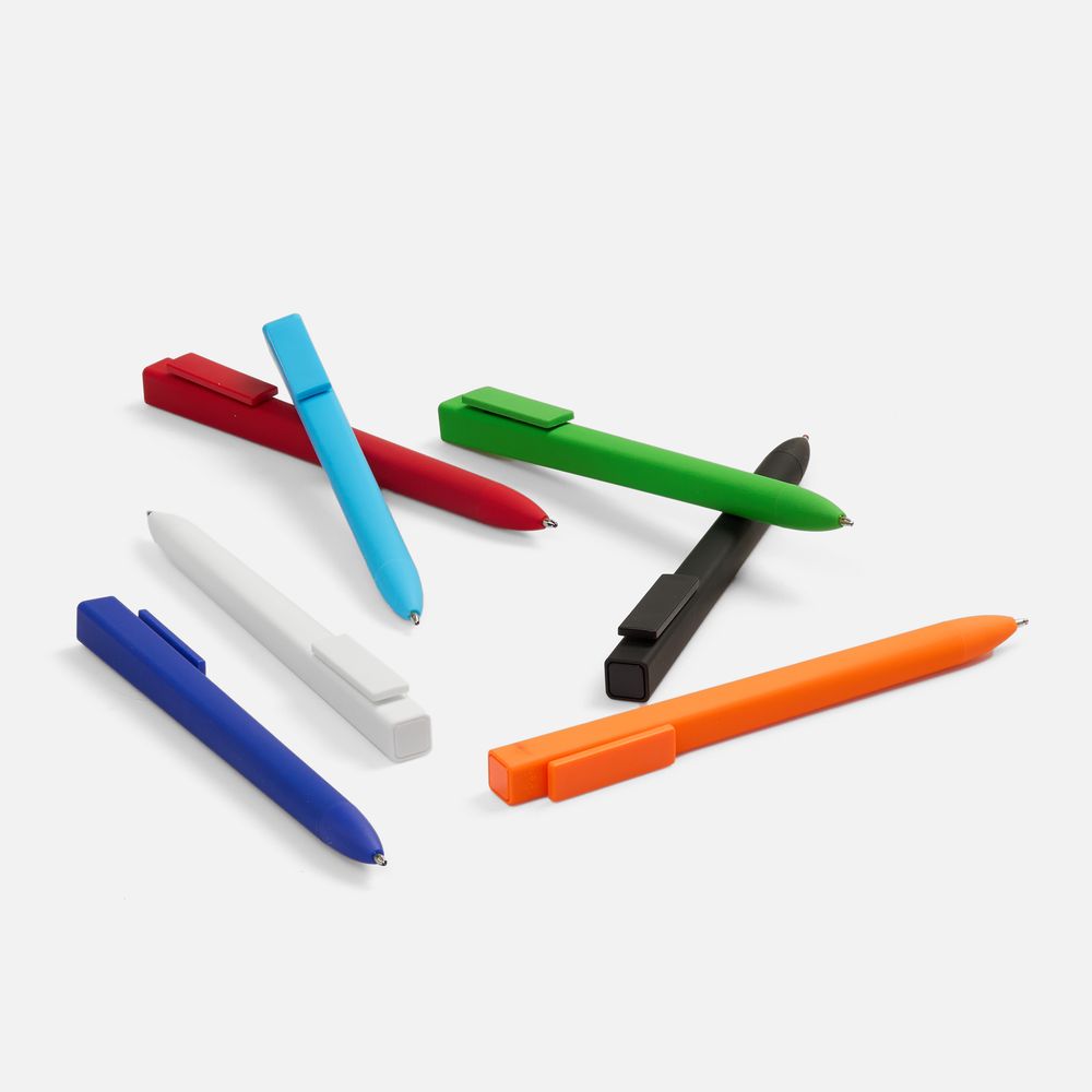 Ручка шариковая Swiper SQ Soft Touch, синяя в Смоленске