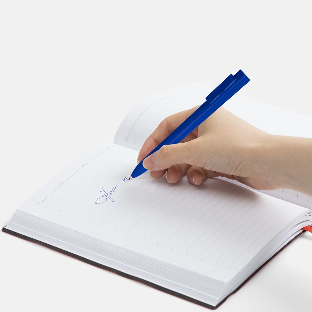 Ручка шариковая Swiper SQ Soft Touch, синяя в Смоленске
