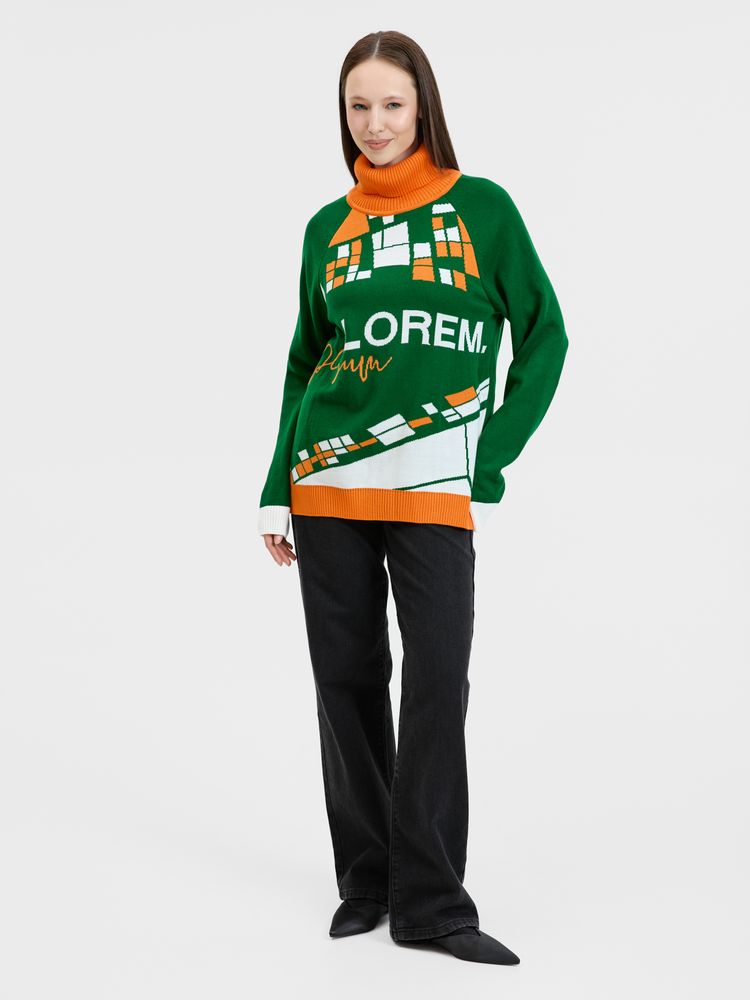 Джемпер на заказ Tricksy Net Reglan, акрил в Смоленске